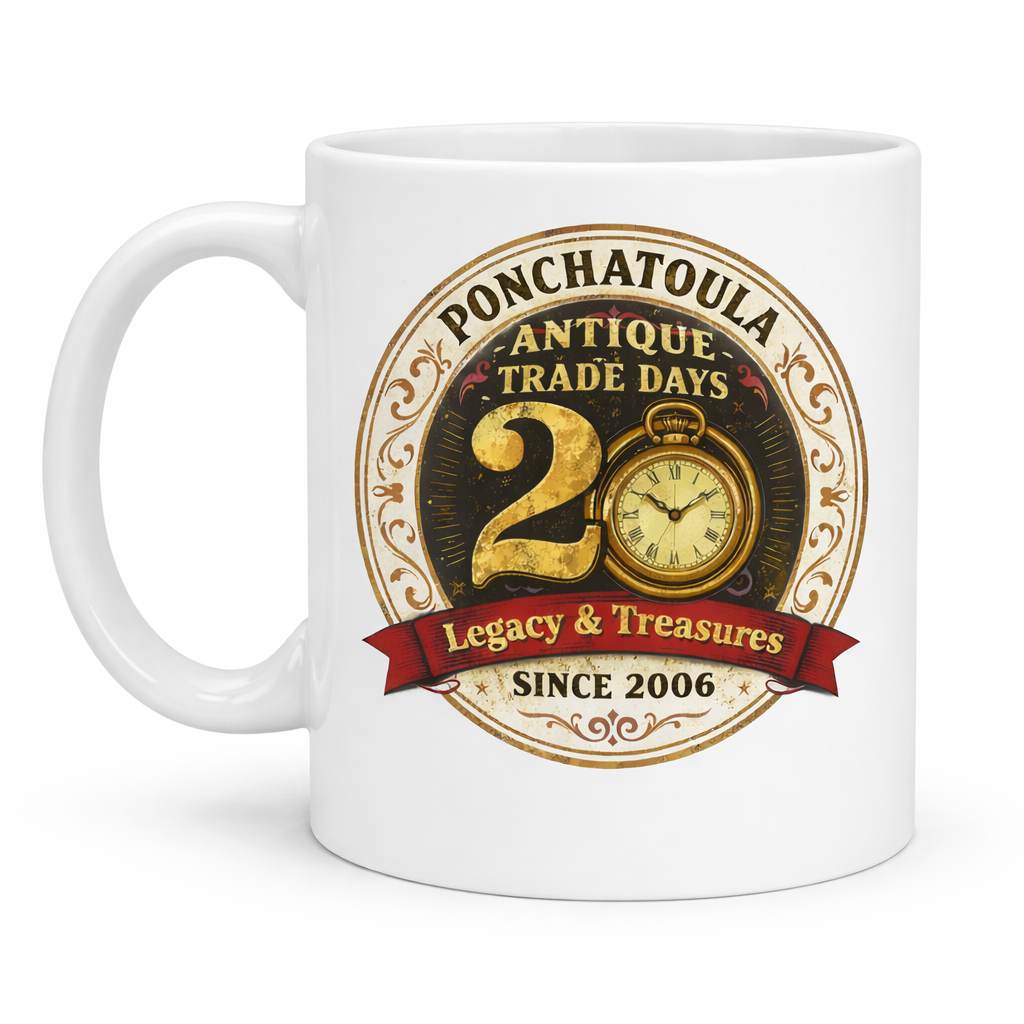 Antique Trade Days Anniversary Mug