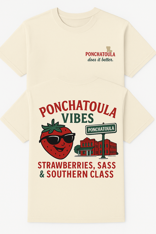 Ponchatoula Vibes unisex T-shirt