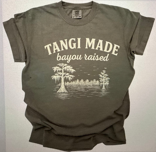 Tangi Made "Bayou Raised" Unisex T-shirt